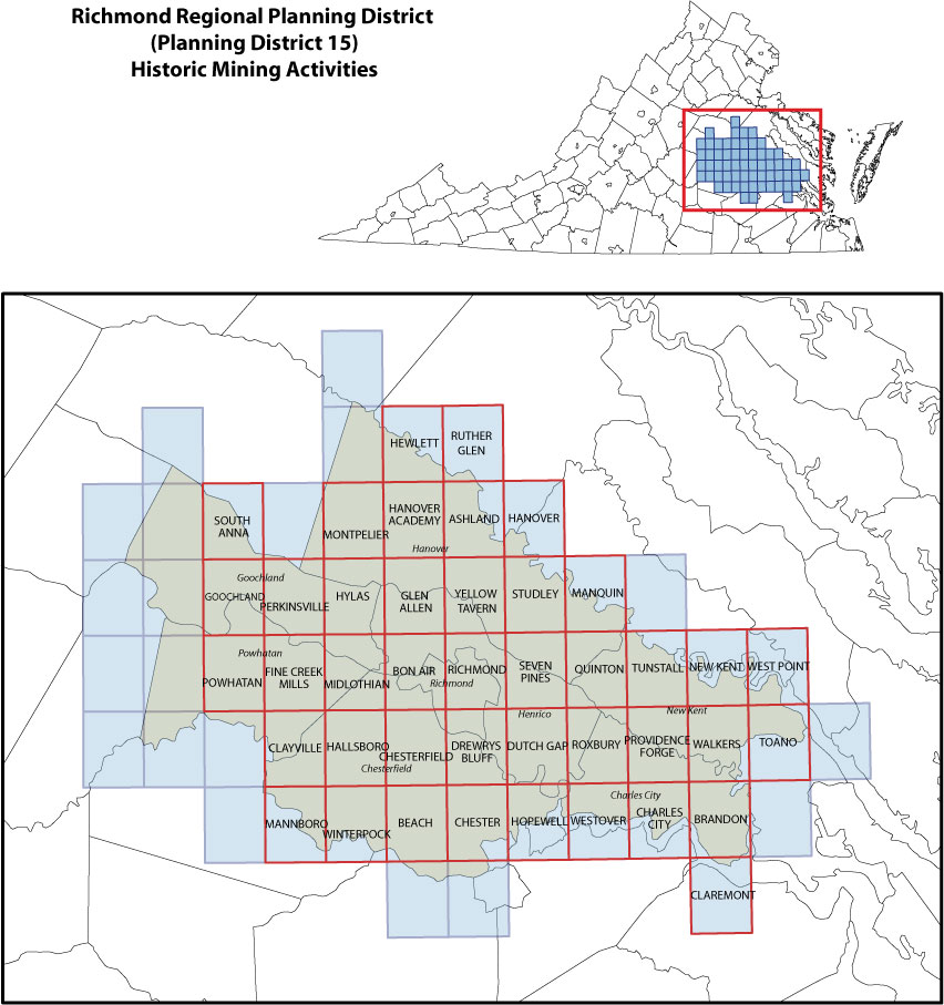 Richmond Historic Mining Activities