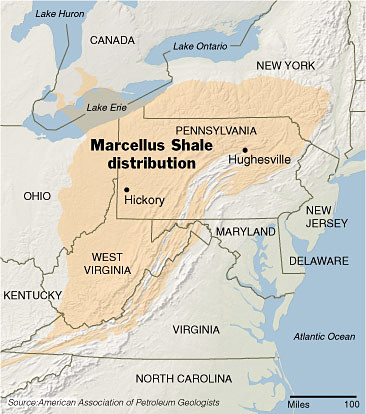 Marcellus Shale Map