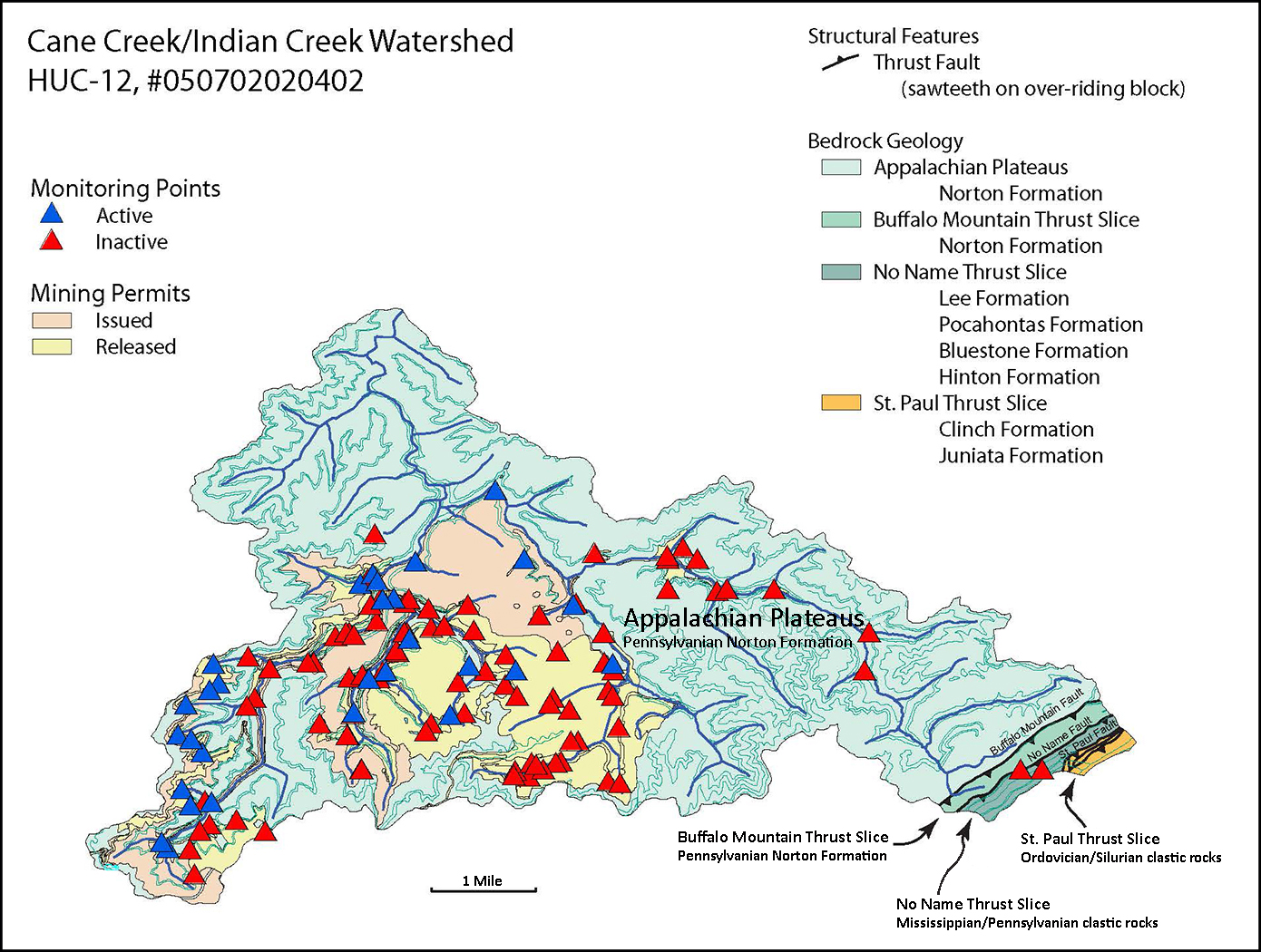 Cane Creek/Indian Creek Watershed