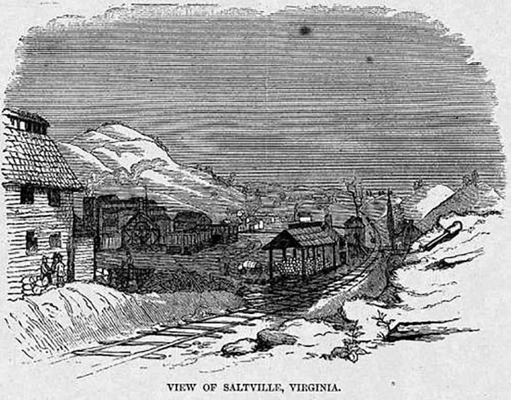 View of Saltville, Virgnia