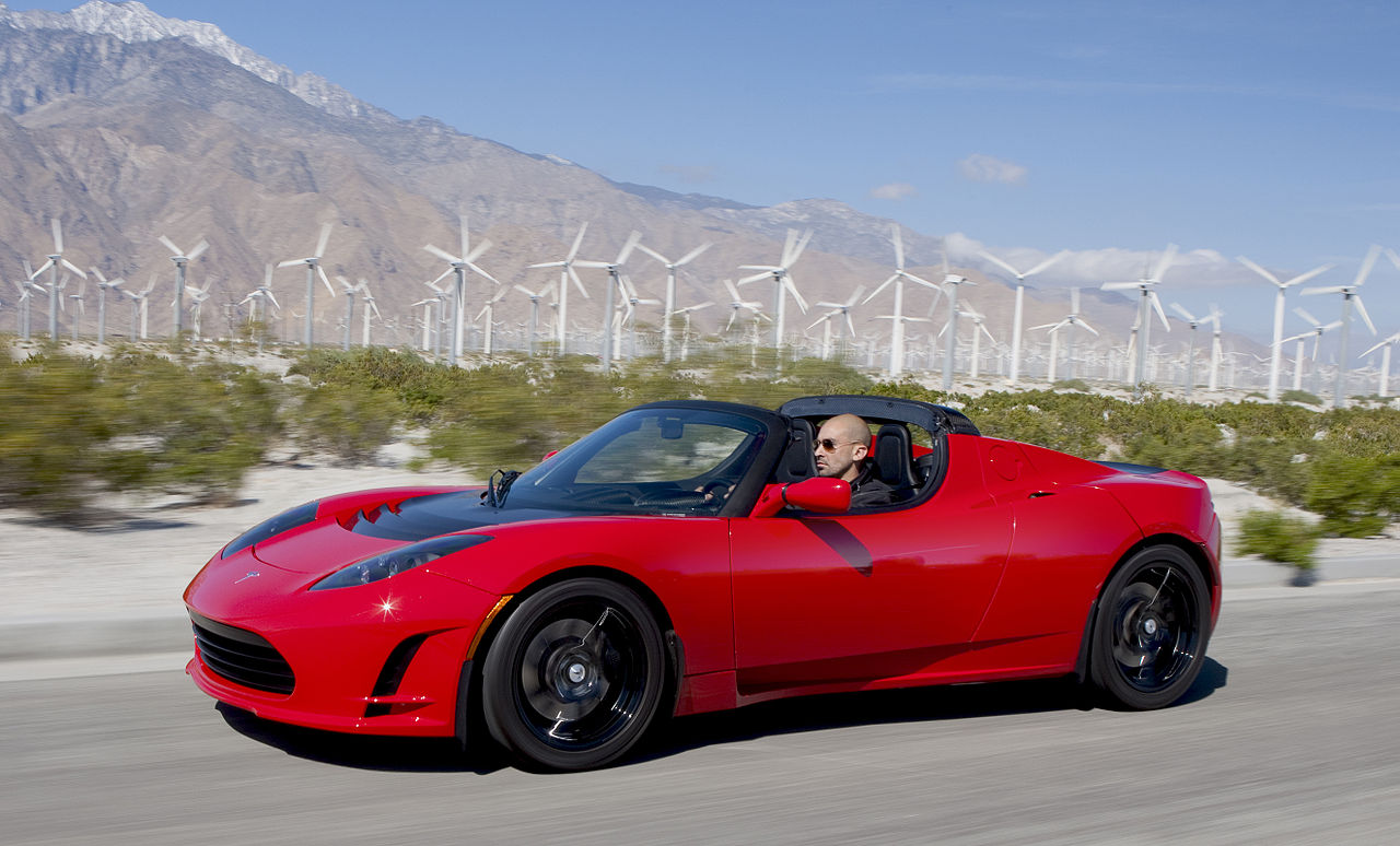 Modern electric cars, such as the Tesla Roadster, <BR>require cobalt for their rechargeable batteries.