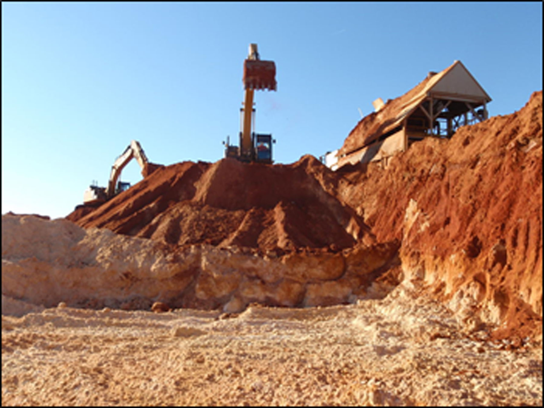 The Concord heavy mineral sands mine. USGS, Bradley Van Gosen