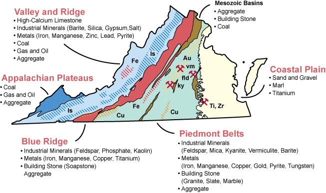 Virginia Energy Geology And Mineral Resources 4984