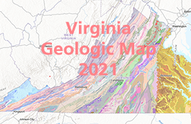 Virginia Geologic Map 2021