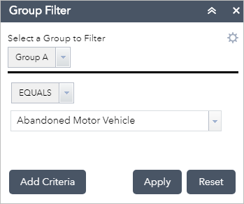 Apply a predefined filter set. Apply a predefined filter set.